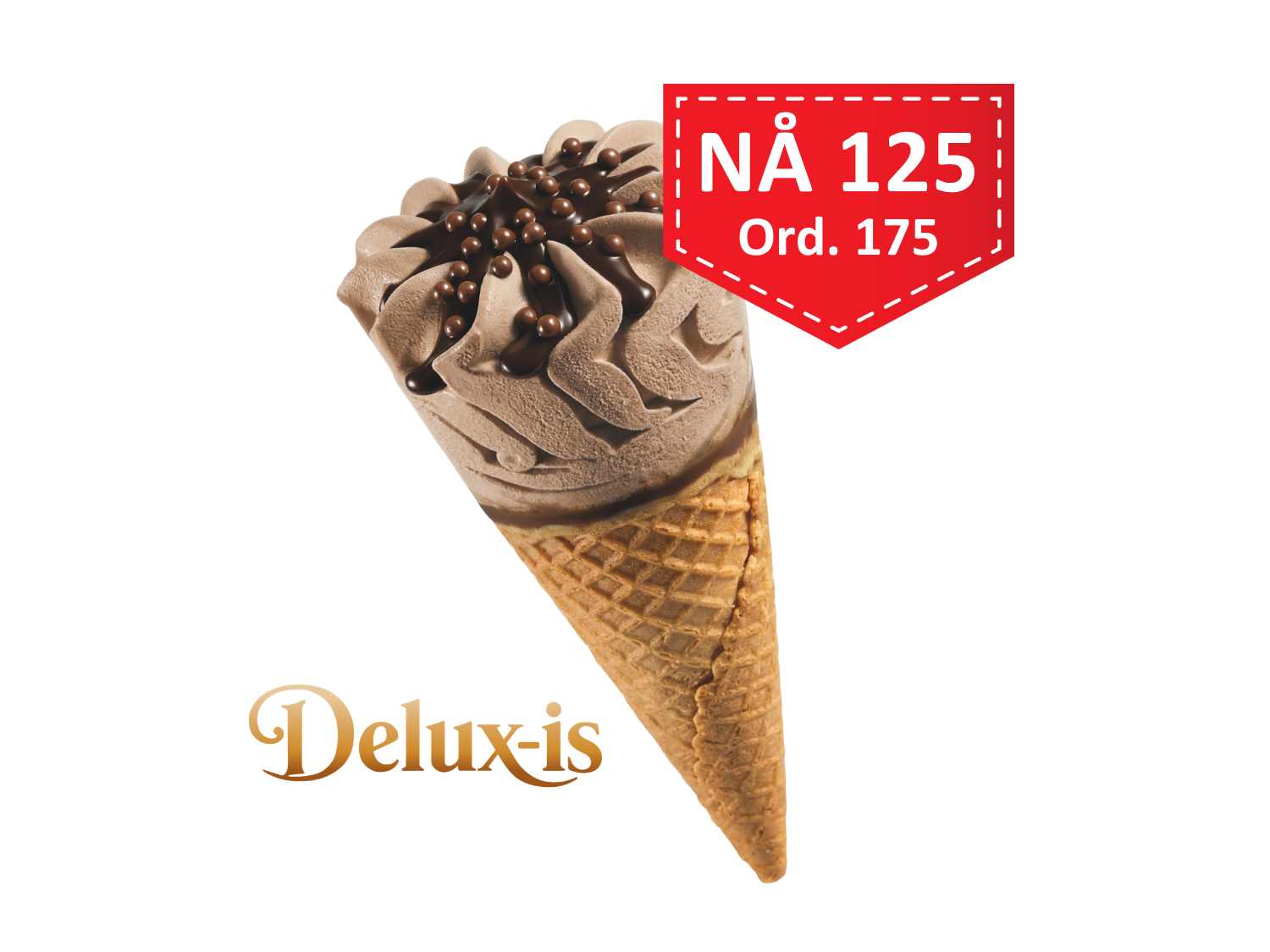 Delux-is Trio Sjokolade